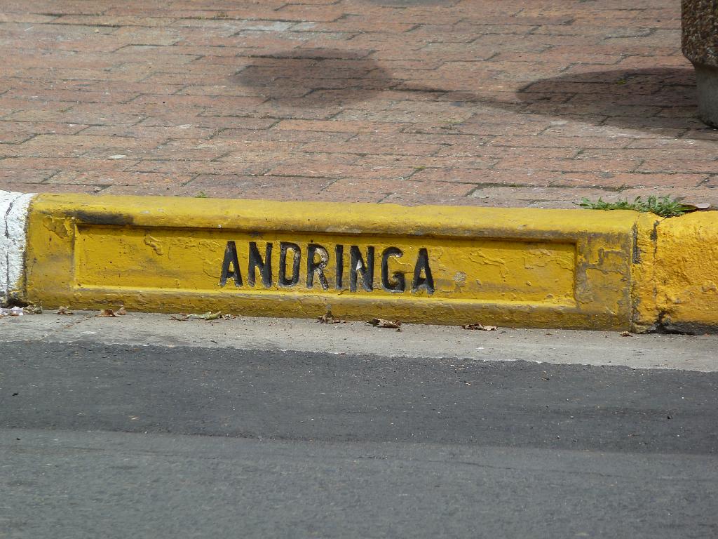 P1010012.JPG - [de]Die Straßennamen in Stellenbosch stehen in den Randsteinen[en]Road names in Stellenbosch are graved in the curbes